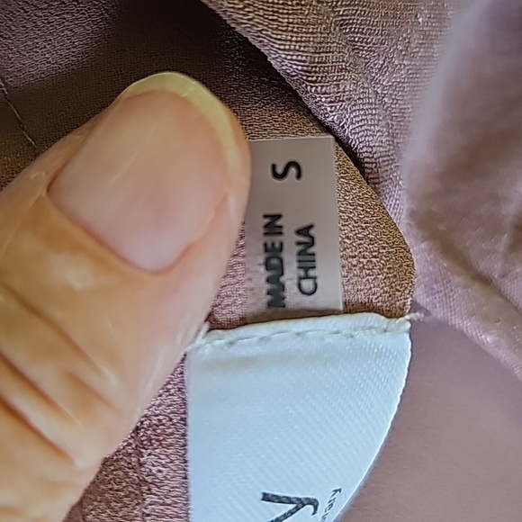 Bluivy young contemporary mauve boho ruffle dress. Size small. Fairycore - Picture 13 of 16